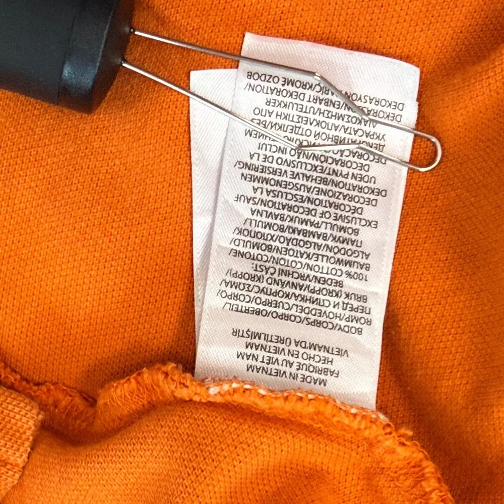 Polo Ralph Lauren Polo Shirt Men XL Orange Classic Fit Short Sleeve Pique Golf